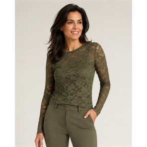 Lady Day kanten shirt Joss Deep Forest Lady Day kanten shirt Joss Deep Forest